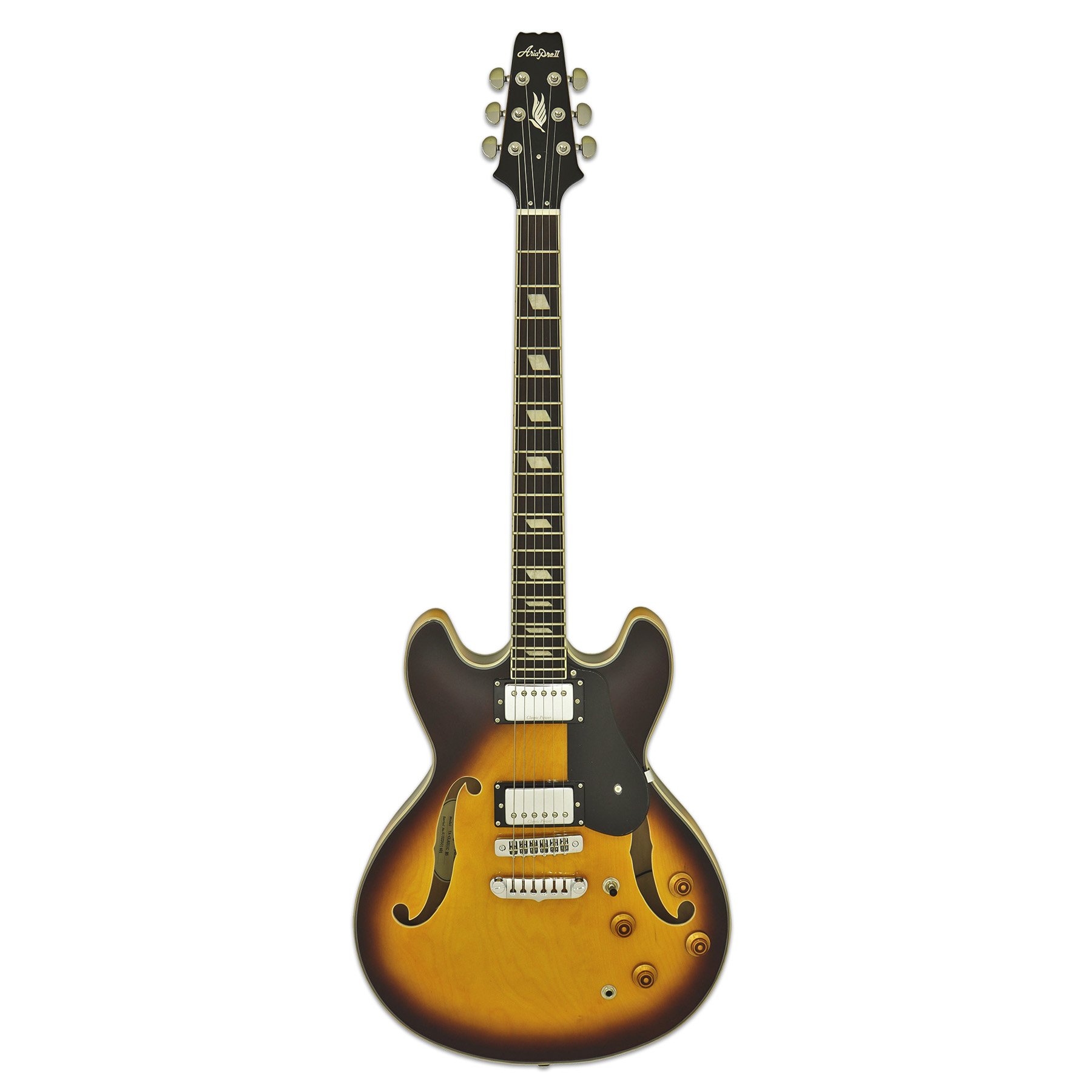 TA-CLASSIC Halbresonanzgitarre in Brown Sunburst