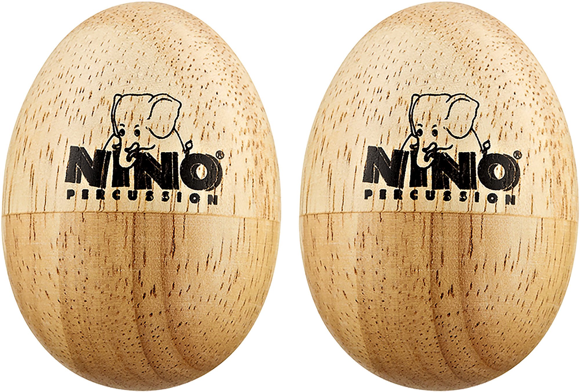 Holz Egg Shaker (Paar) – Percussion Rasseln für Kinder