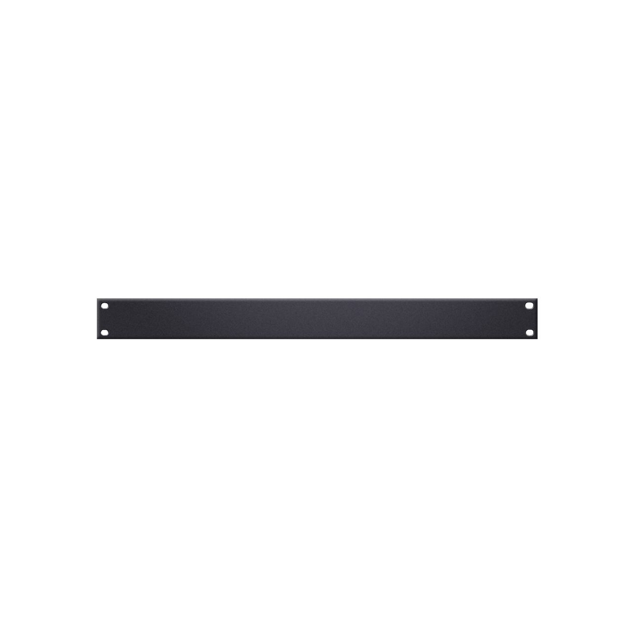 Adam Hall 19" Parts 87221 - 19" U-Rackblende 1 HE, Aluminium