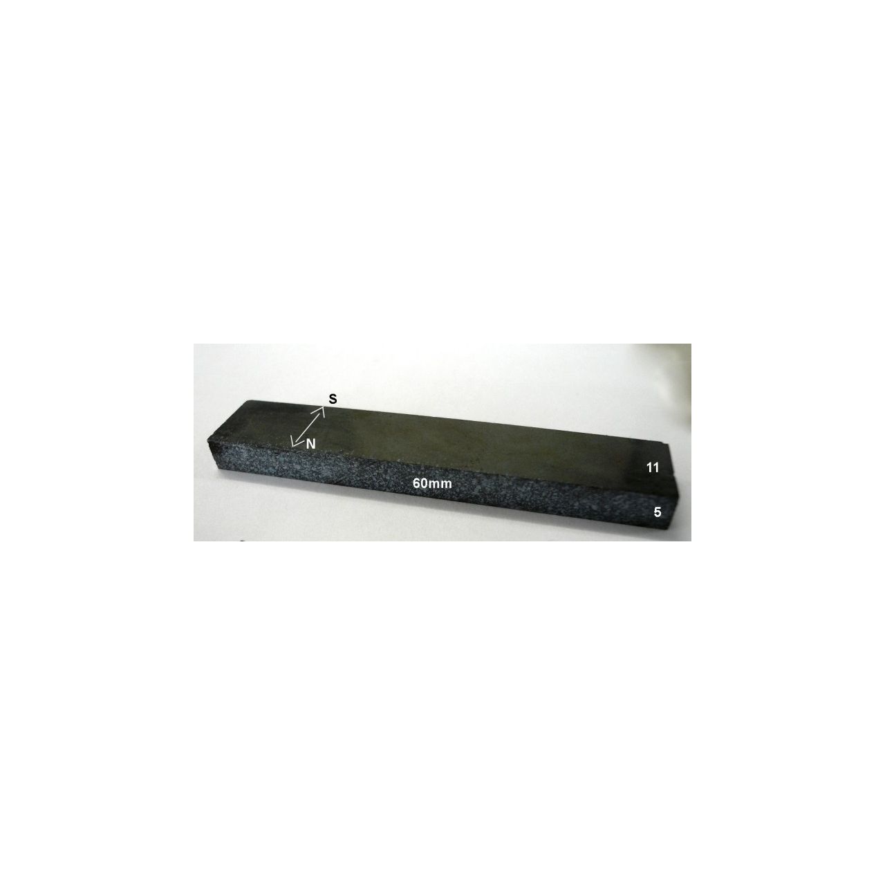 MX602 Ox Magnet, 60 x 5 x 11 mm (N-S)