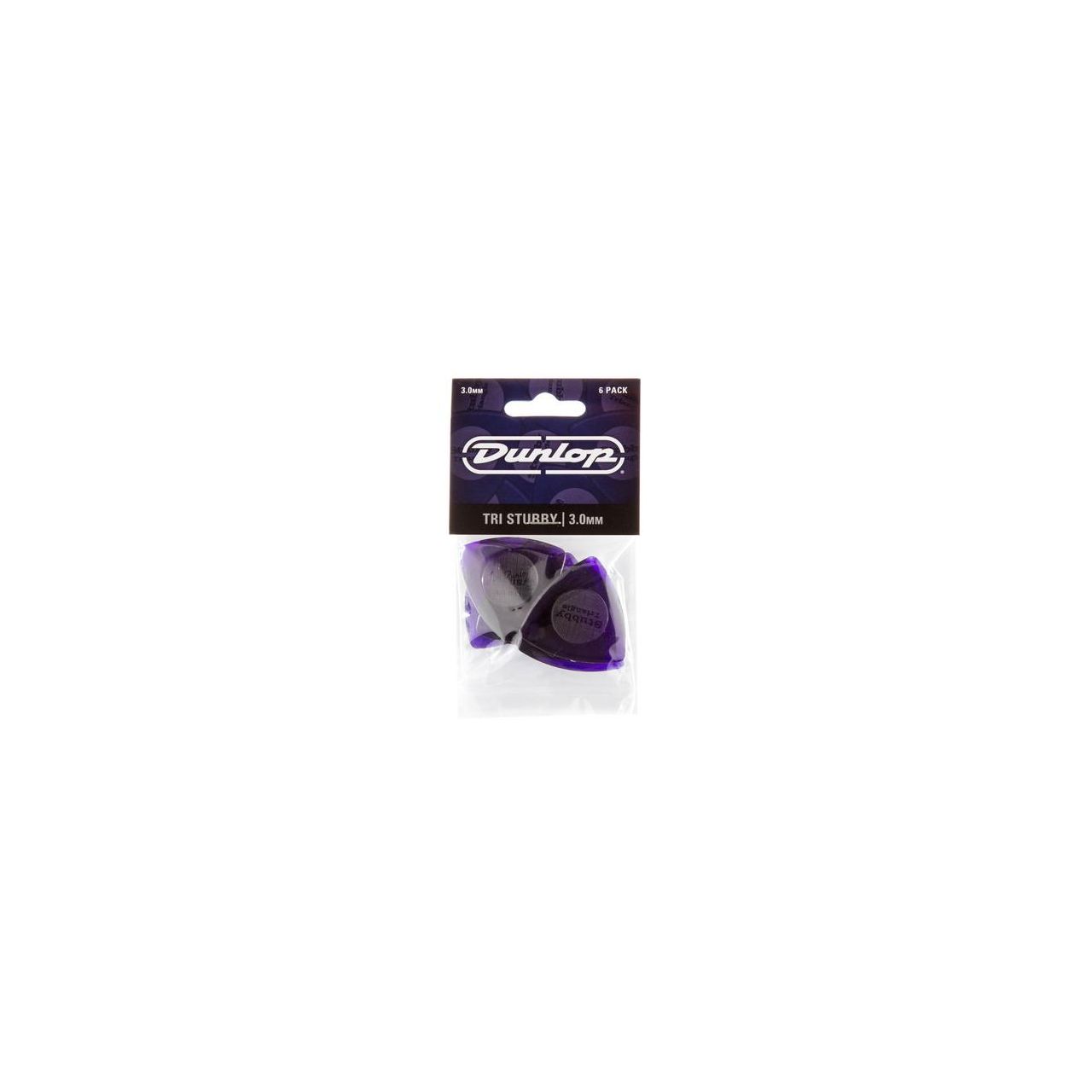 Tri Stubby Picks 3mm Players Pack 6 Stk
