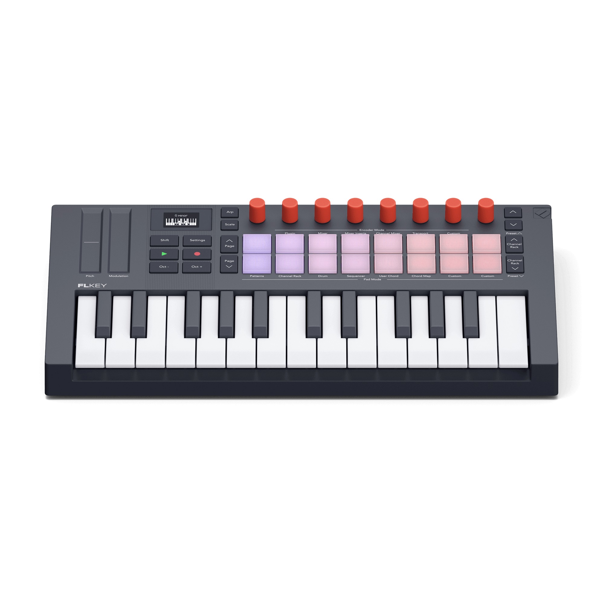 FLkey Mini MK2 25 USB MIDI-Keyboard