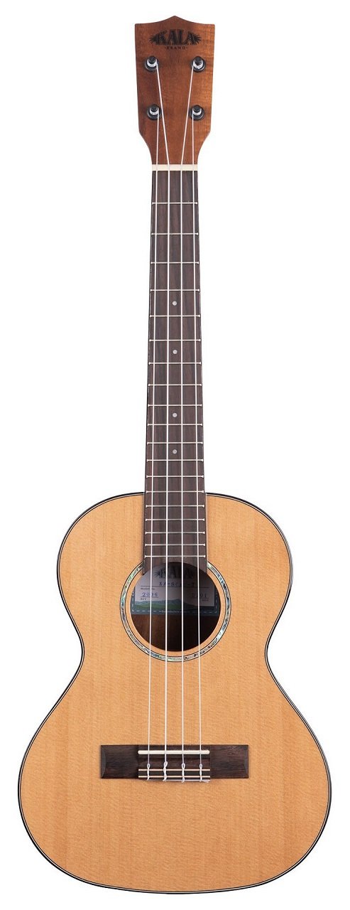 KA-SCAC-T - Gloss Solid Cedar Top Acacia Tenor Ukulele, with Bag (UB-T)