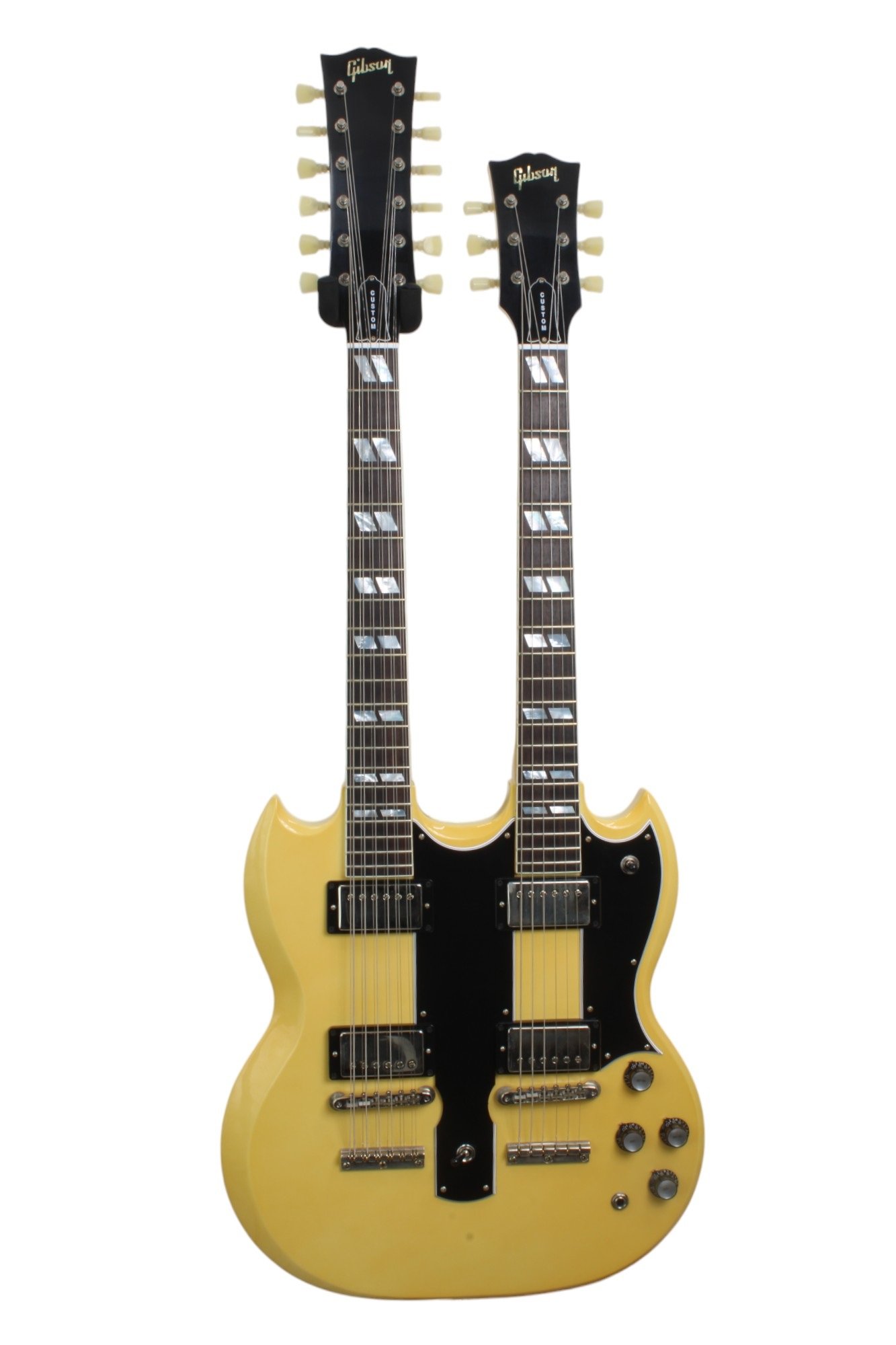 60s EDS 1275 Double Neck M2M Antique White VOS
