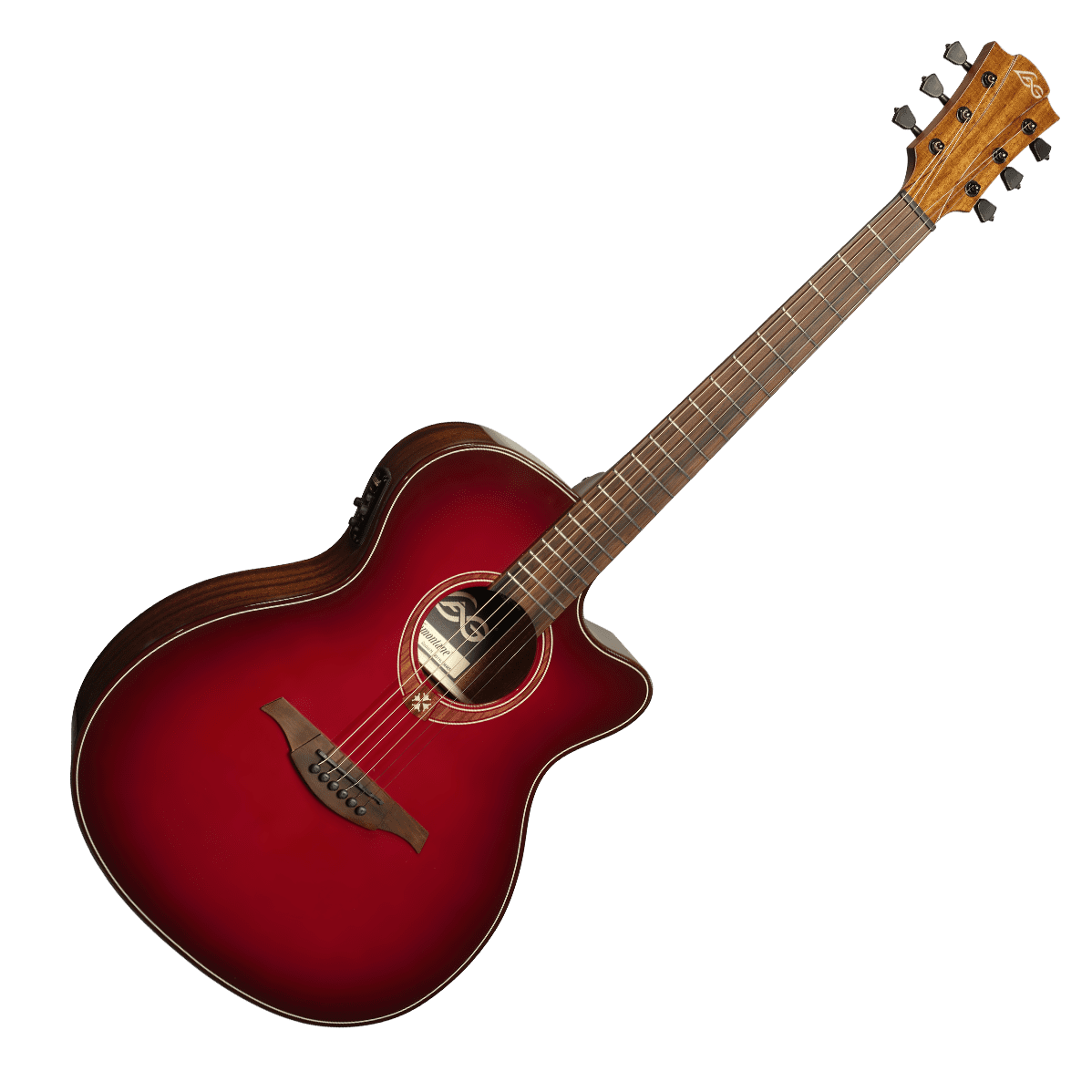 T-Red - Tramontane Special Edition Red Auditorium Cutaway Acoustic-Electric