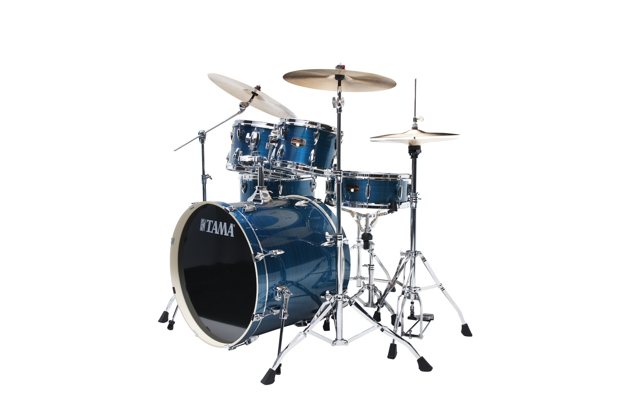 IP52H6W Imperialstar Drum Set 5 teilig - Hairline Blue