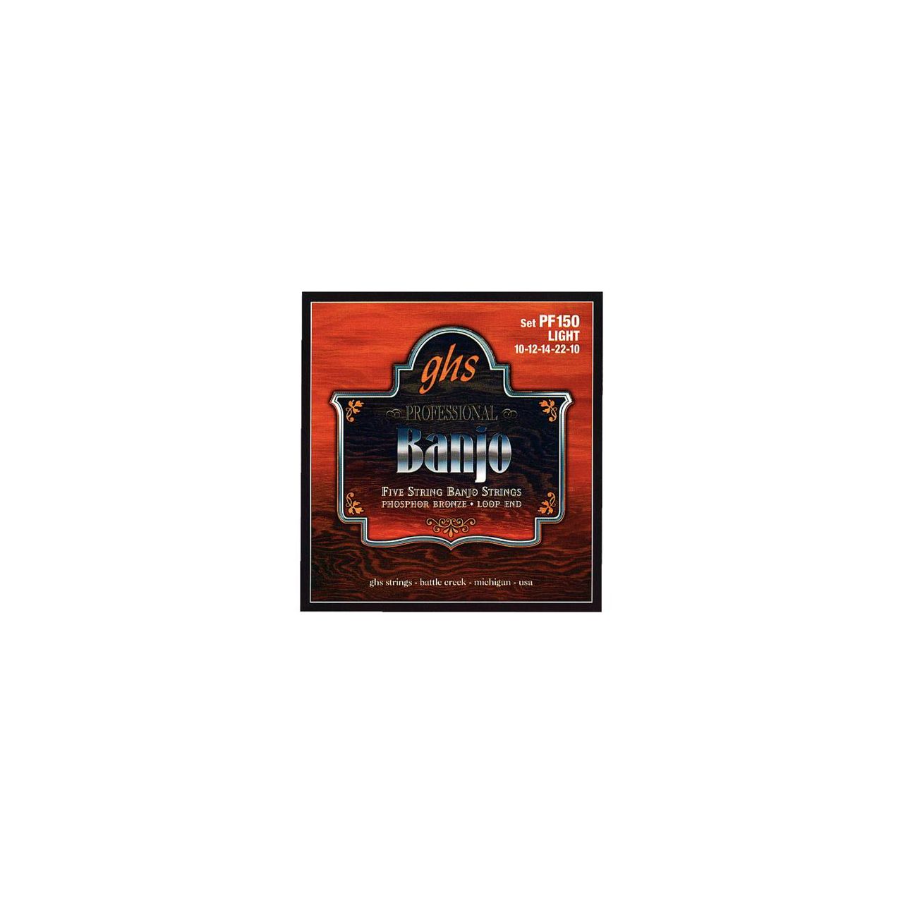 PF150 Banjo 5-String  Phosphor Bronze 011-022