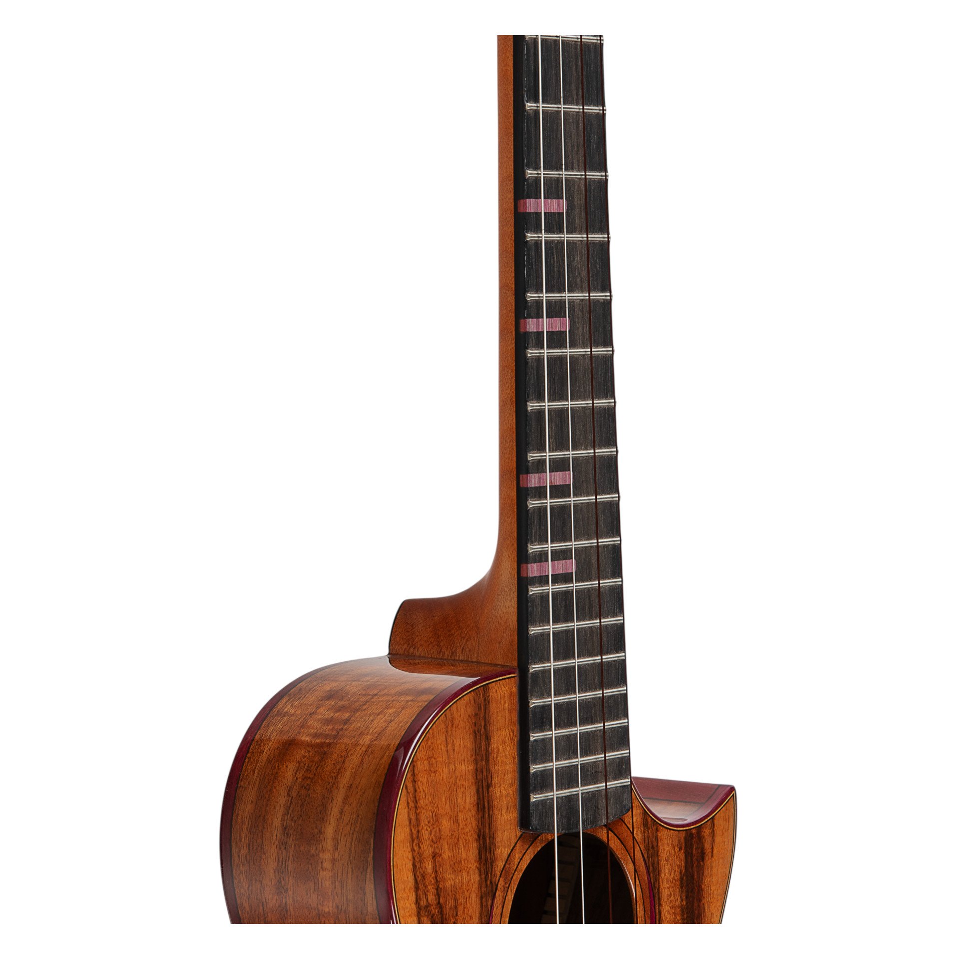 KA-3CD-ACA-T Tenor Ukulele All Solid Acacia Three Cord Strand