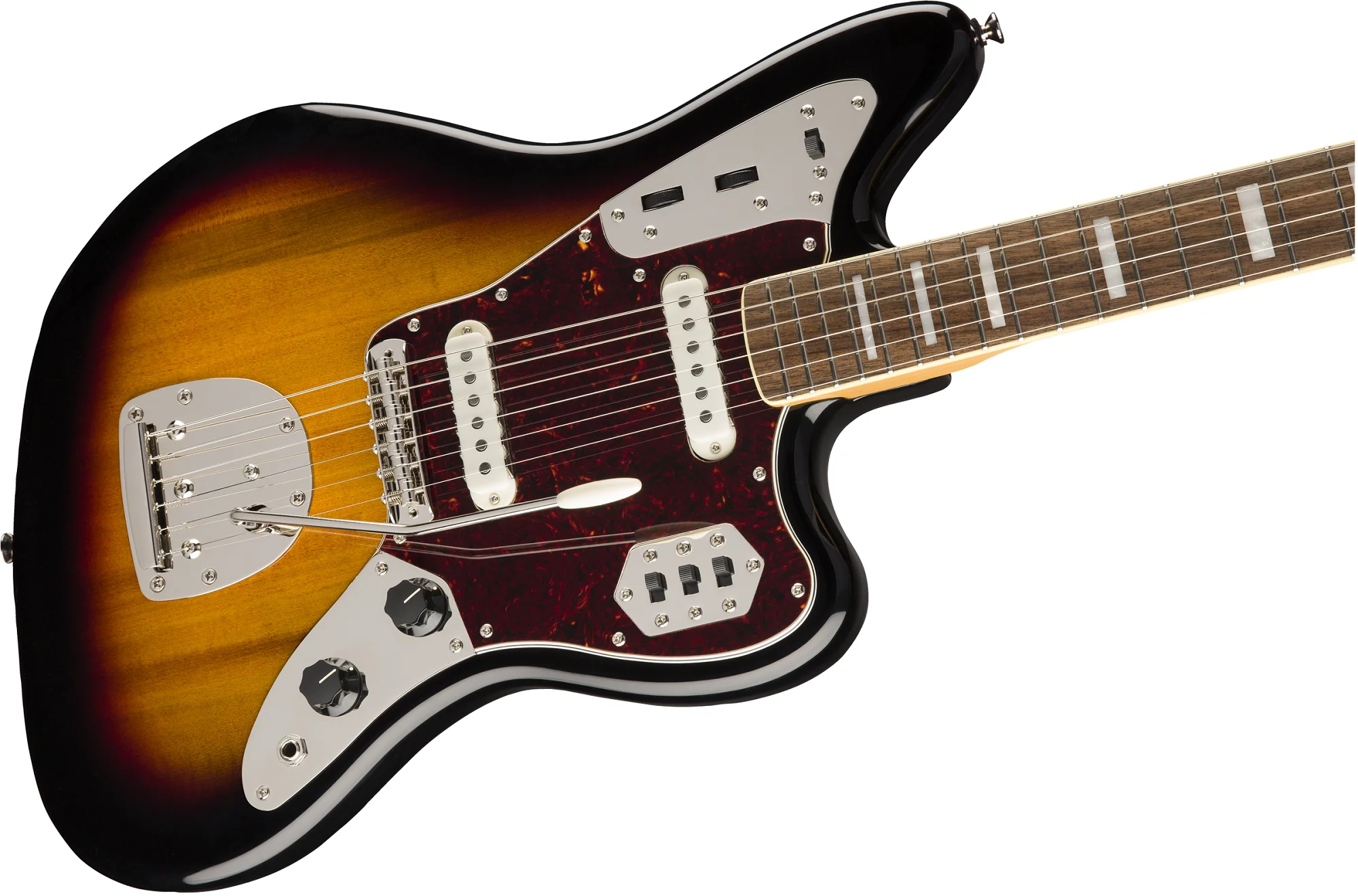 Classic Vibe 70s Jaguar 3-Color Sunburst