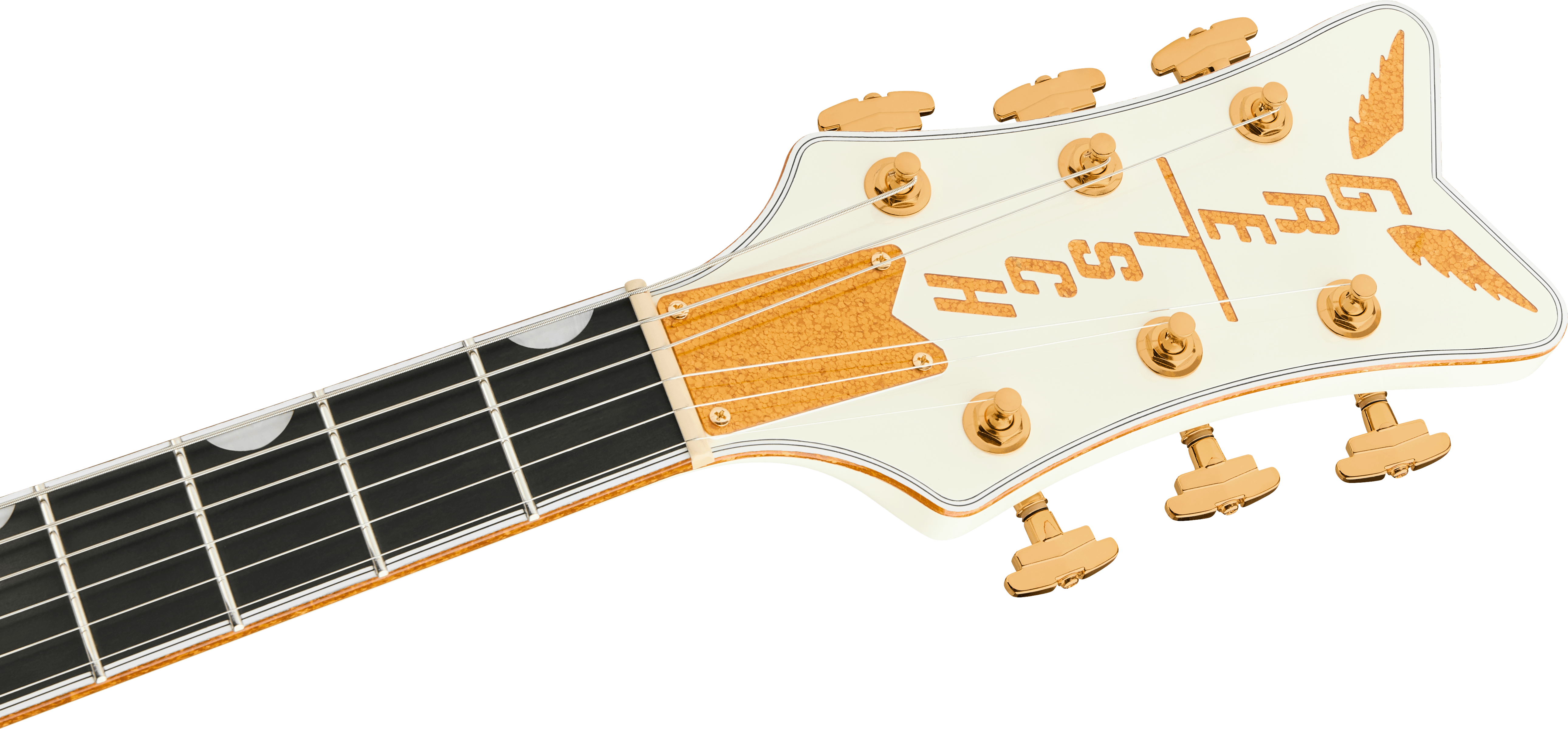 Falcon Center Block LTD  with String-Thru Bigsby Vintage White