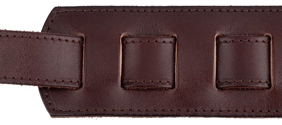 GST-941 Cobbler Series Dark Brown Guitar Strap 