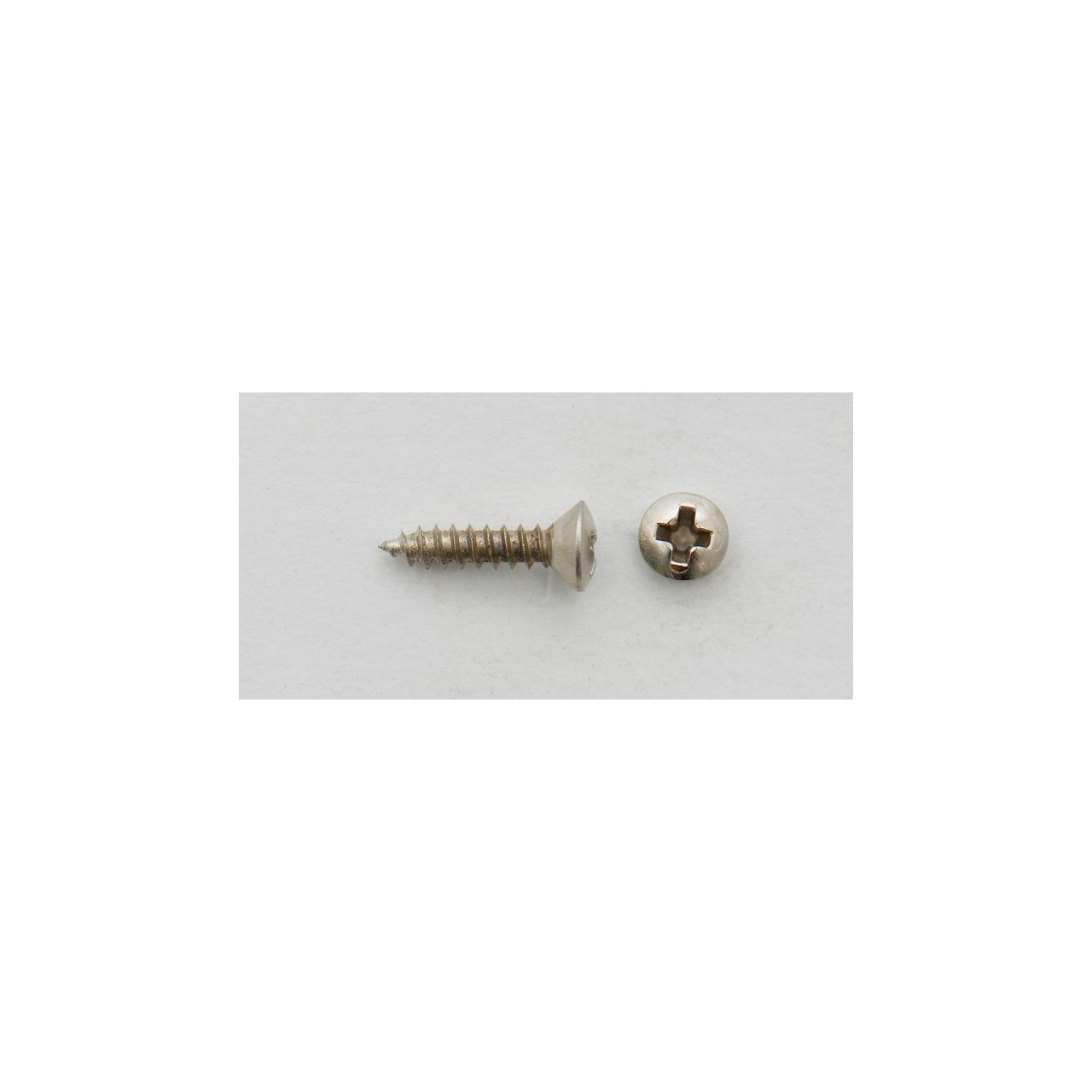 SR05C Humbucker Rahmenschraube, kurz, 2,2 x 9,5 mm, chrom