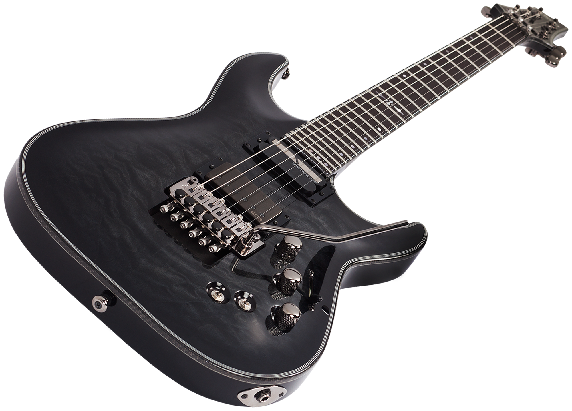 Hellraiser Hybrid C-1 FR S Trans Black Burst E-Gitarre