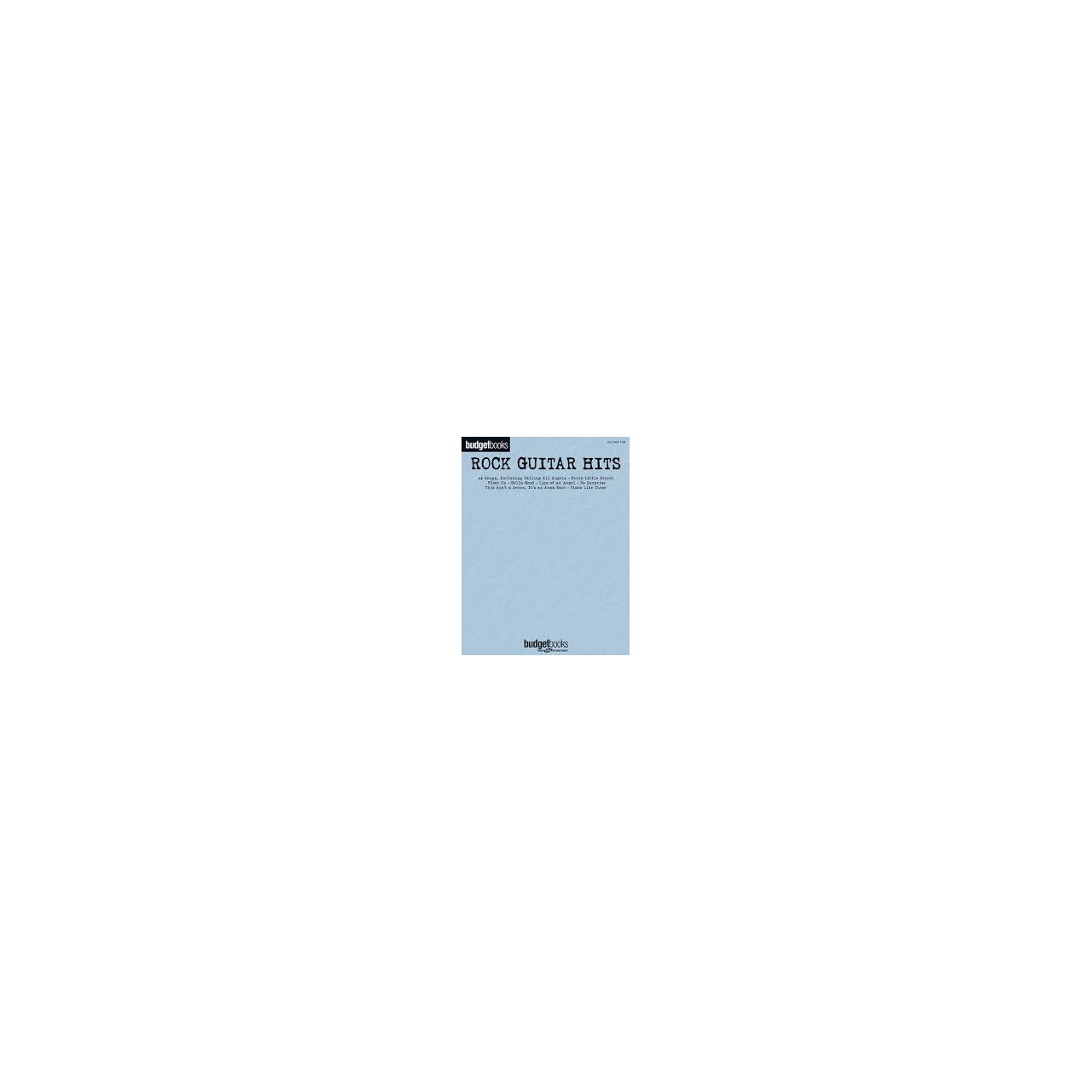 Rock Guitar Hits- Budget Book