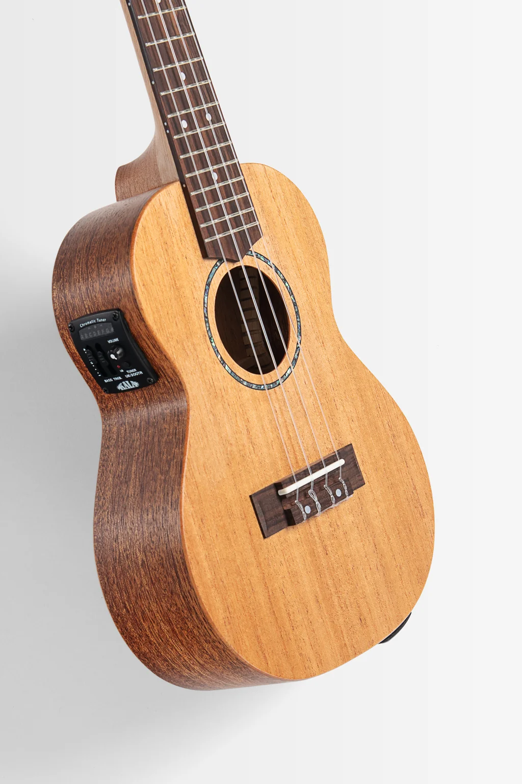 James Hill Signature All Solid Mahogany Concert mit EQ