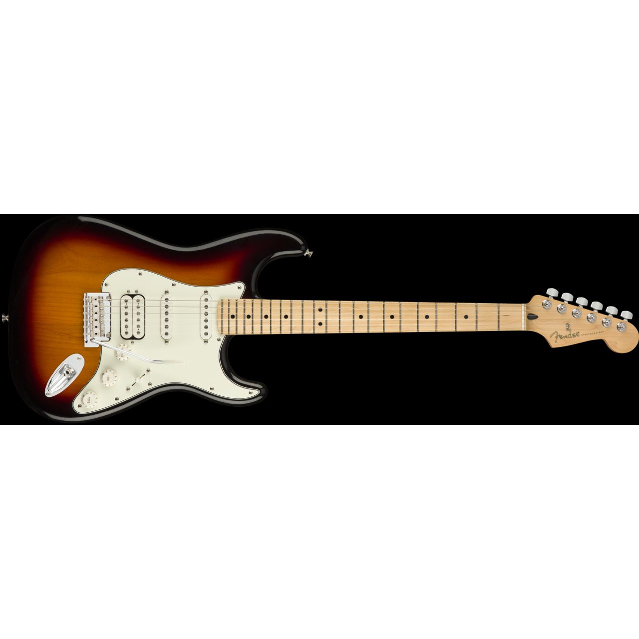 Player Stratocaster® HSS, Maple Fingerboard, 3-Color Sunburst