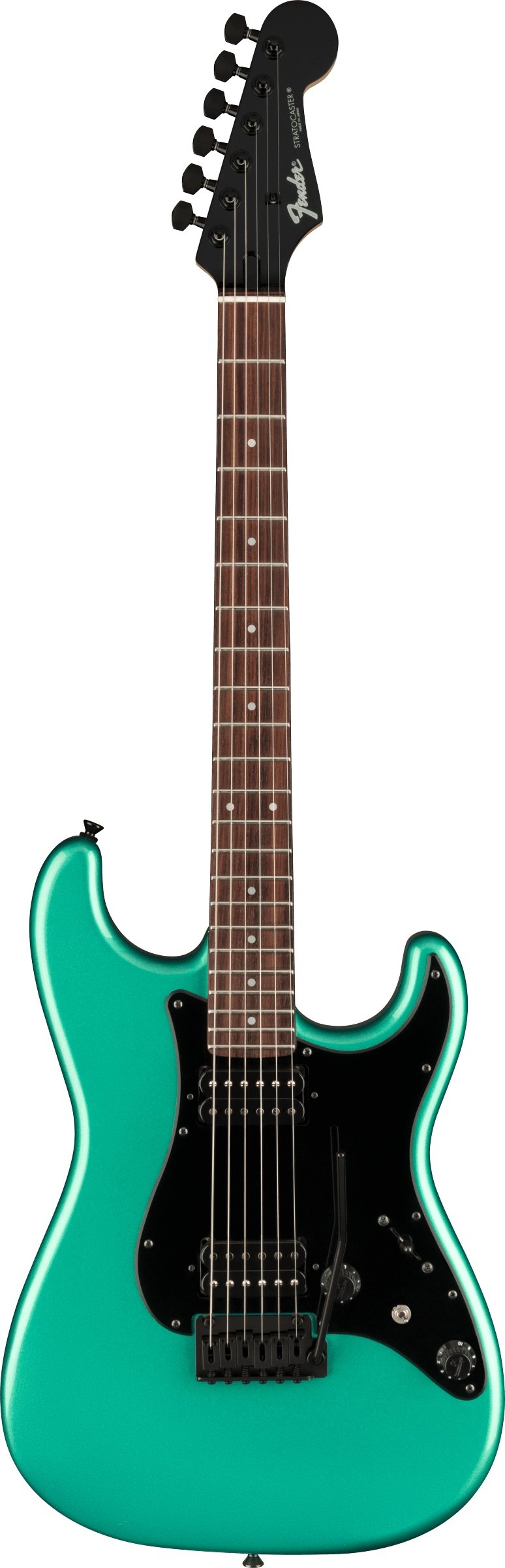 Boxer Series Stratocaster® HH, Rosewood Fingerboard, Sherwood Green Metallic