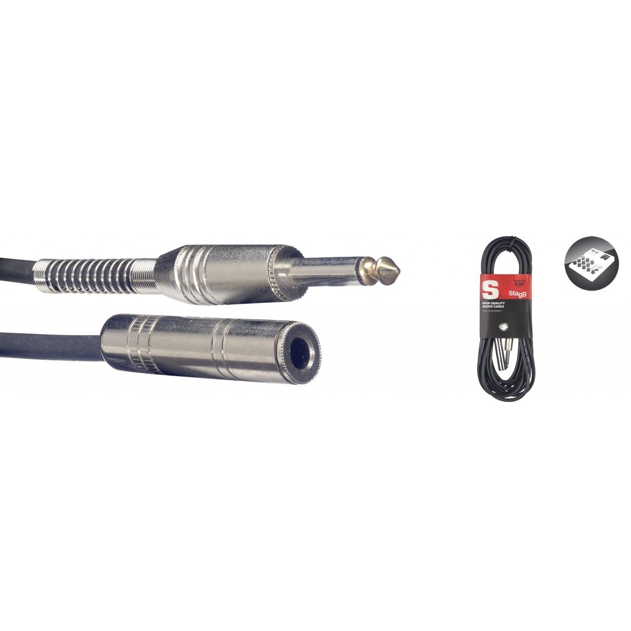 Audiokabel Verlängerung Klinke 6m