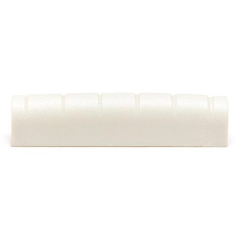 TUSQ PQ-6115-00 - Acoustic/Electric Guitar Nut, Flat, Slotted, 6-String