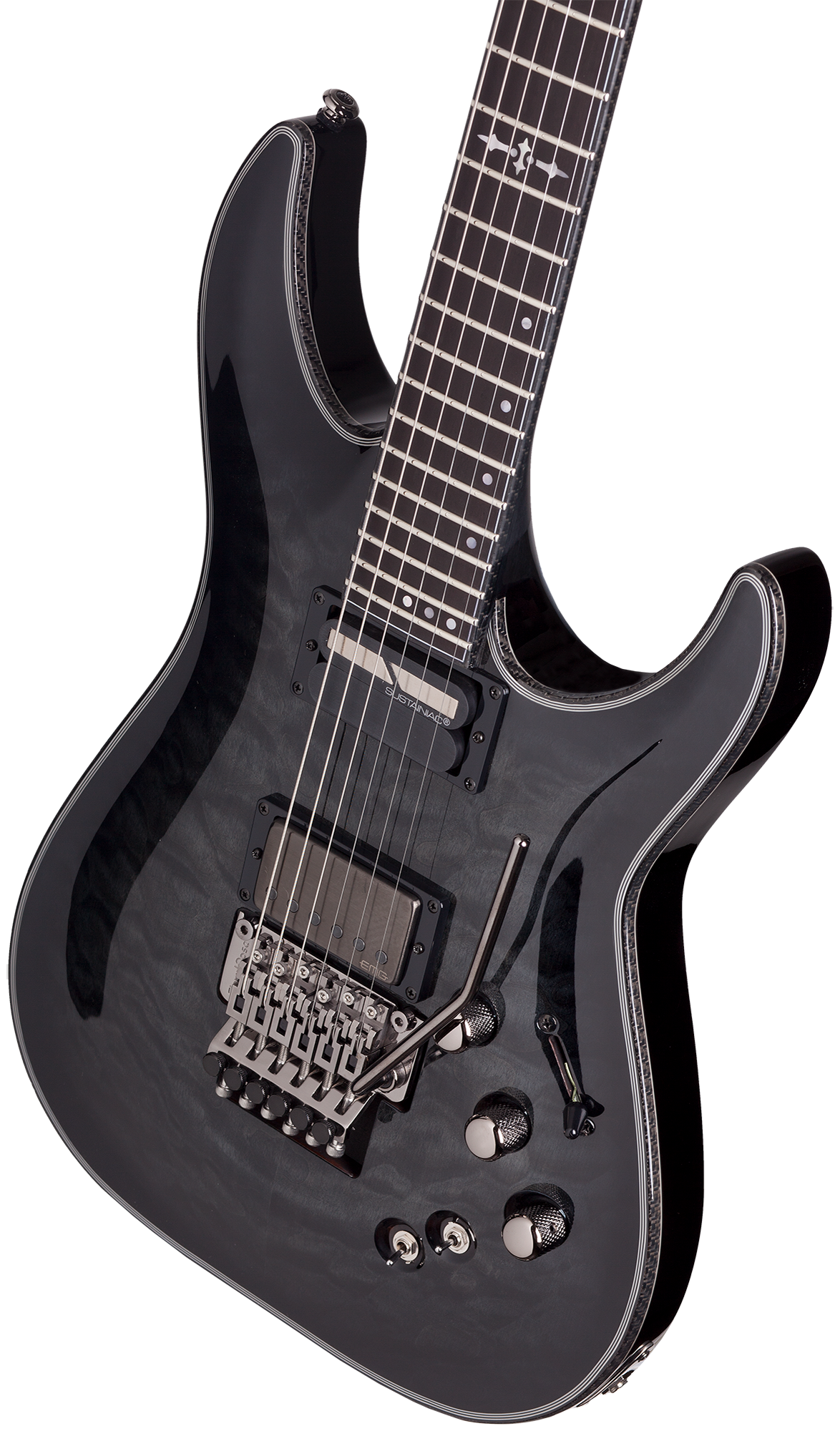 Hellraiser Hybrid C-1 FR S Trans Black Burst E-Gitarre