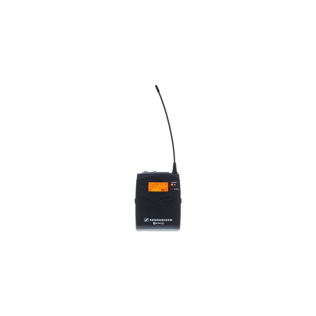 SK 300-E G3 Taschensender, Ladekontakte, ew-Klinkenbuchse, 2x Mignon, 823-865 MHz