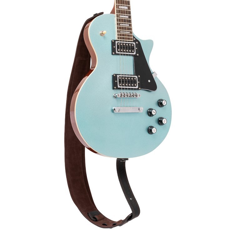 Gitarrengurt Leder Braun