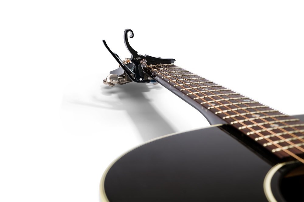 Quickchange Capo Drop D KGDB Partial Kapo - schwarz