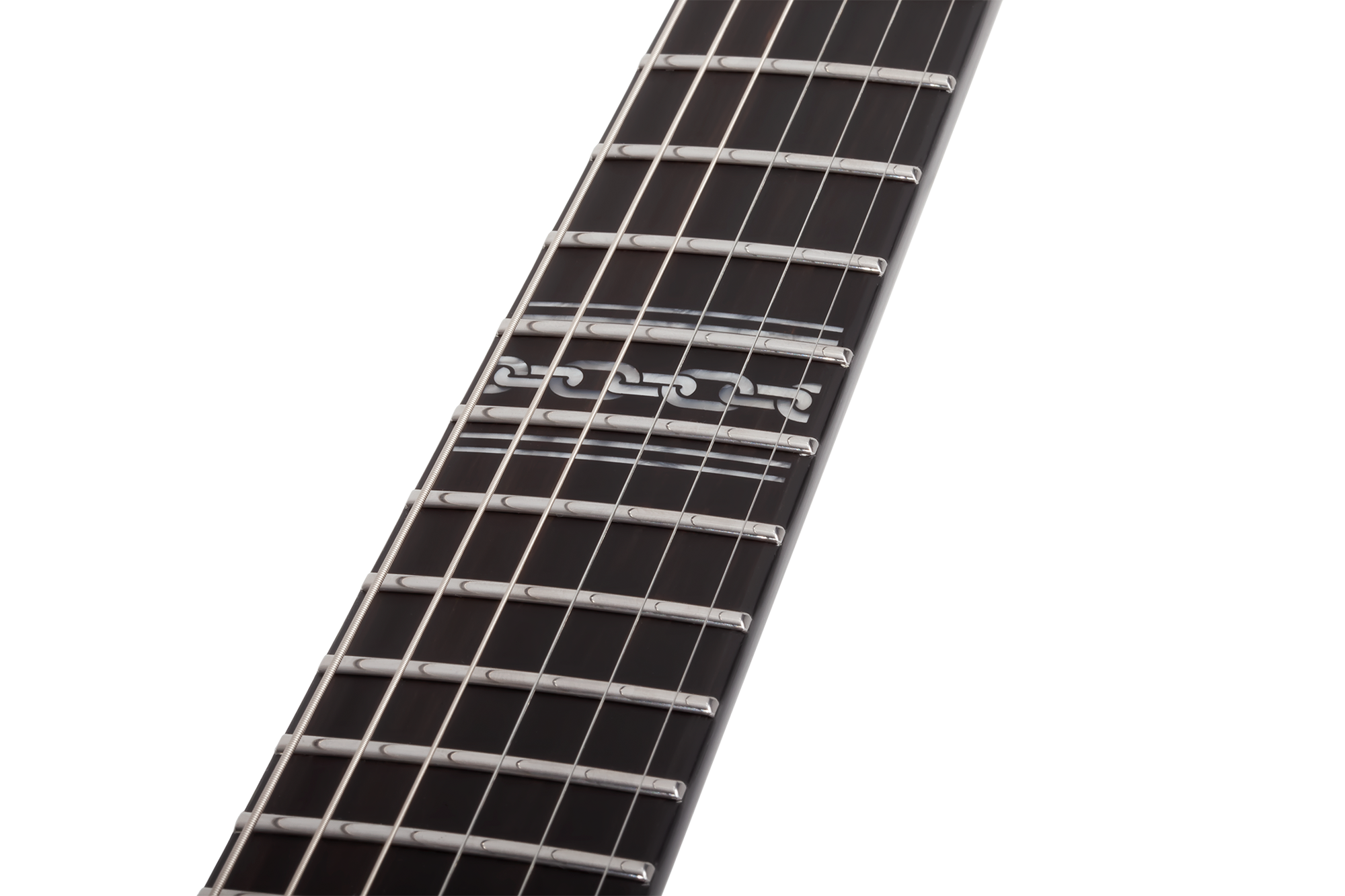 E-1 FR Pryzm Palladium Gloss Black E-Gitarre