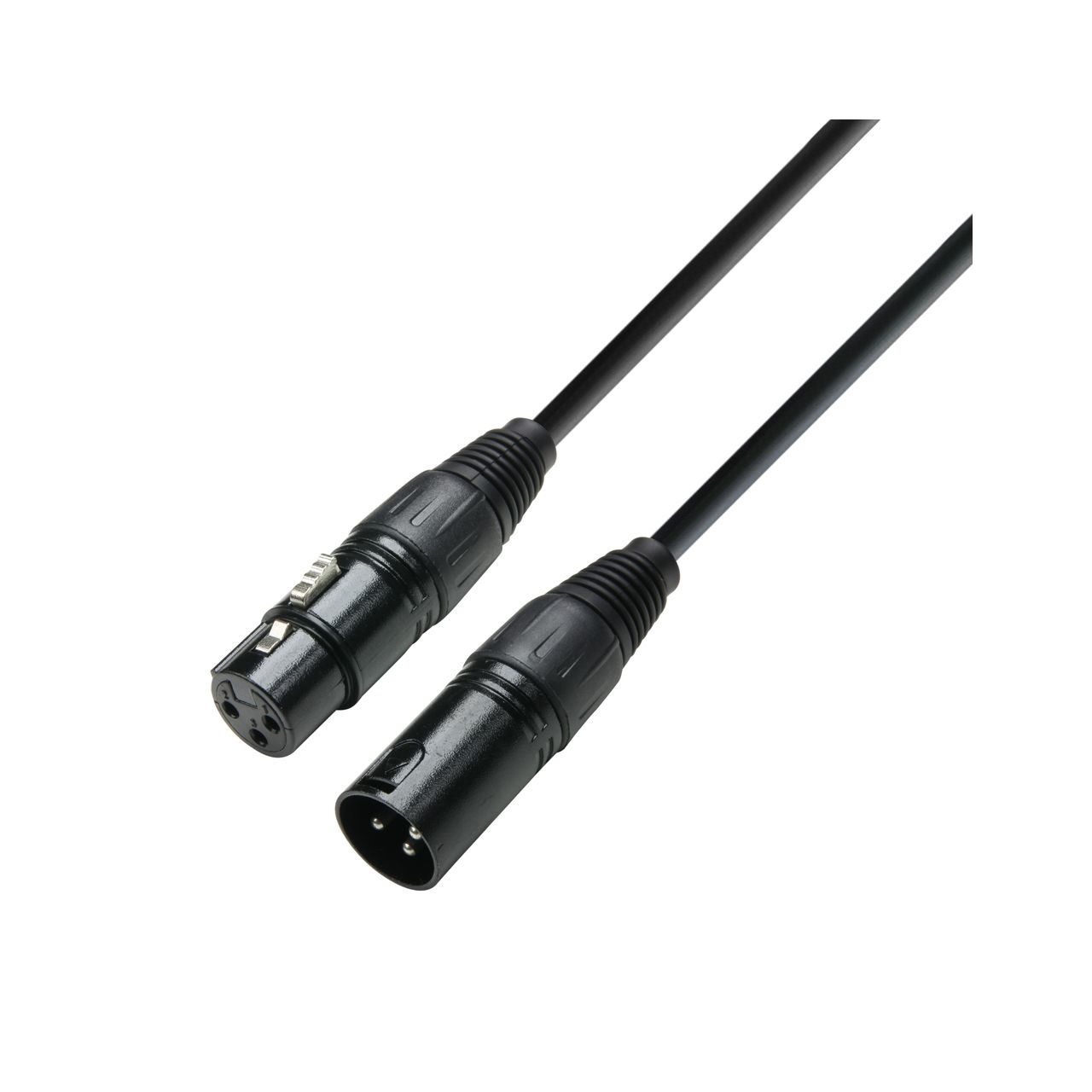 DMX Kabel XLR male auf XLR female 3 m
