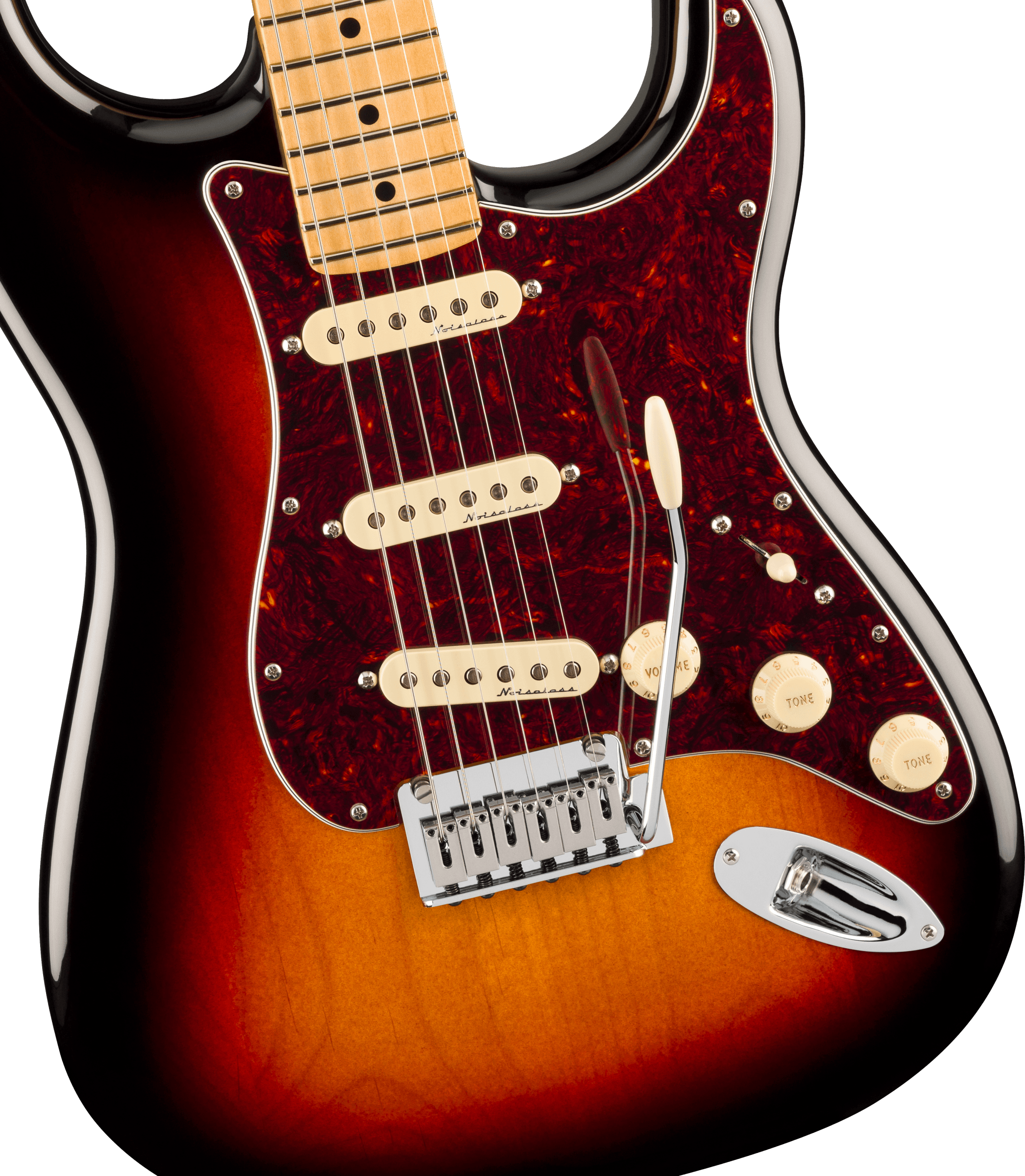 Player II Modified Stratocaster SSS 3 Tone Sunburst