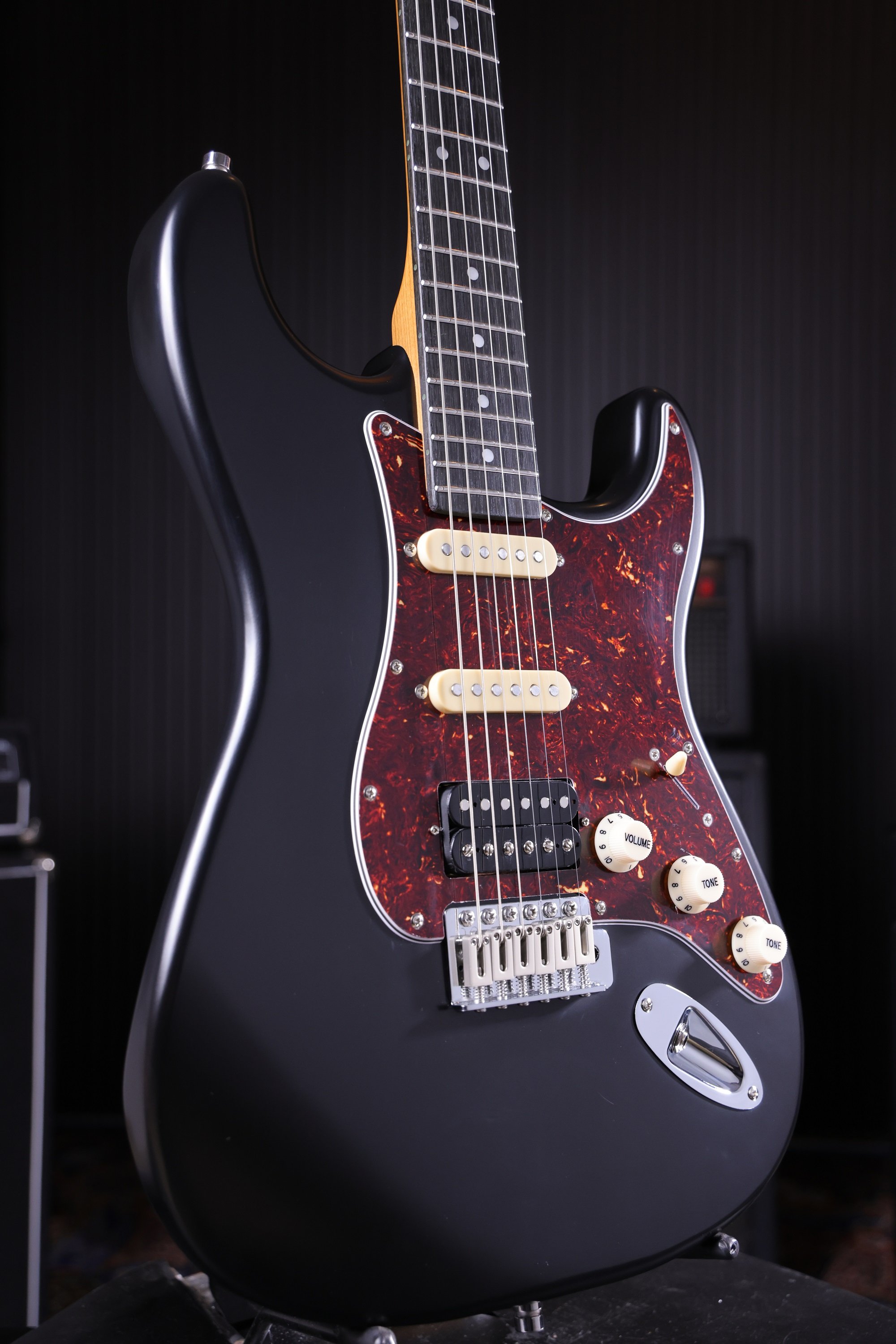 PS-4 BK Black E-Gitarre