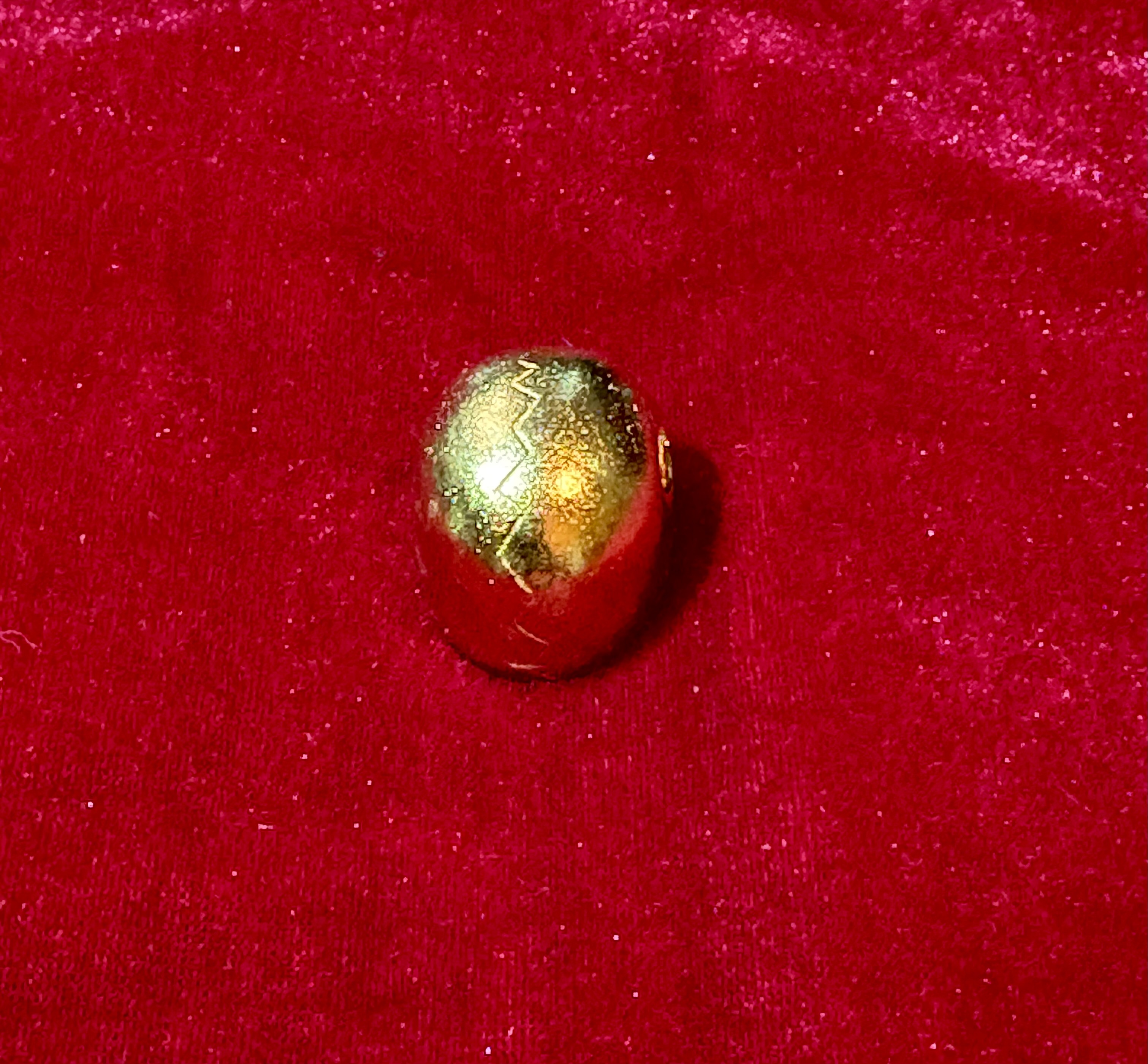 SK1 Potiknopf - Skull gold