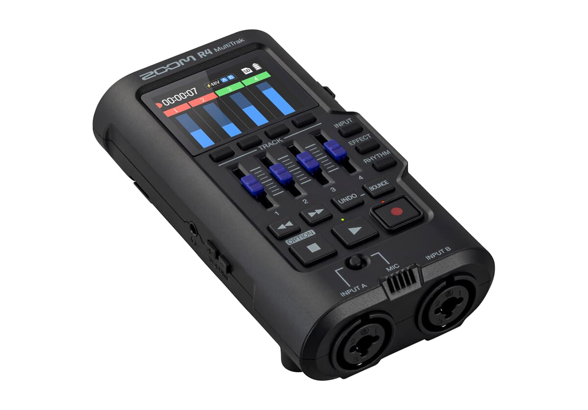 R4 MultiTrak - Portabler 4-Spur-Audiorecorder