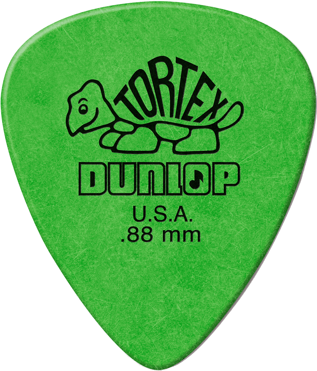 Tortex Standard Picks, Player's Pack, 12 pcs., green, 0.88 mm