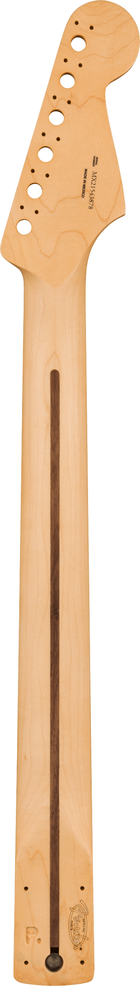 Player Series Stratocaster® Reverse Headstock Neck, 22 Medium Jumbo Frets, Pau Ferro, 9.5", Modern "