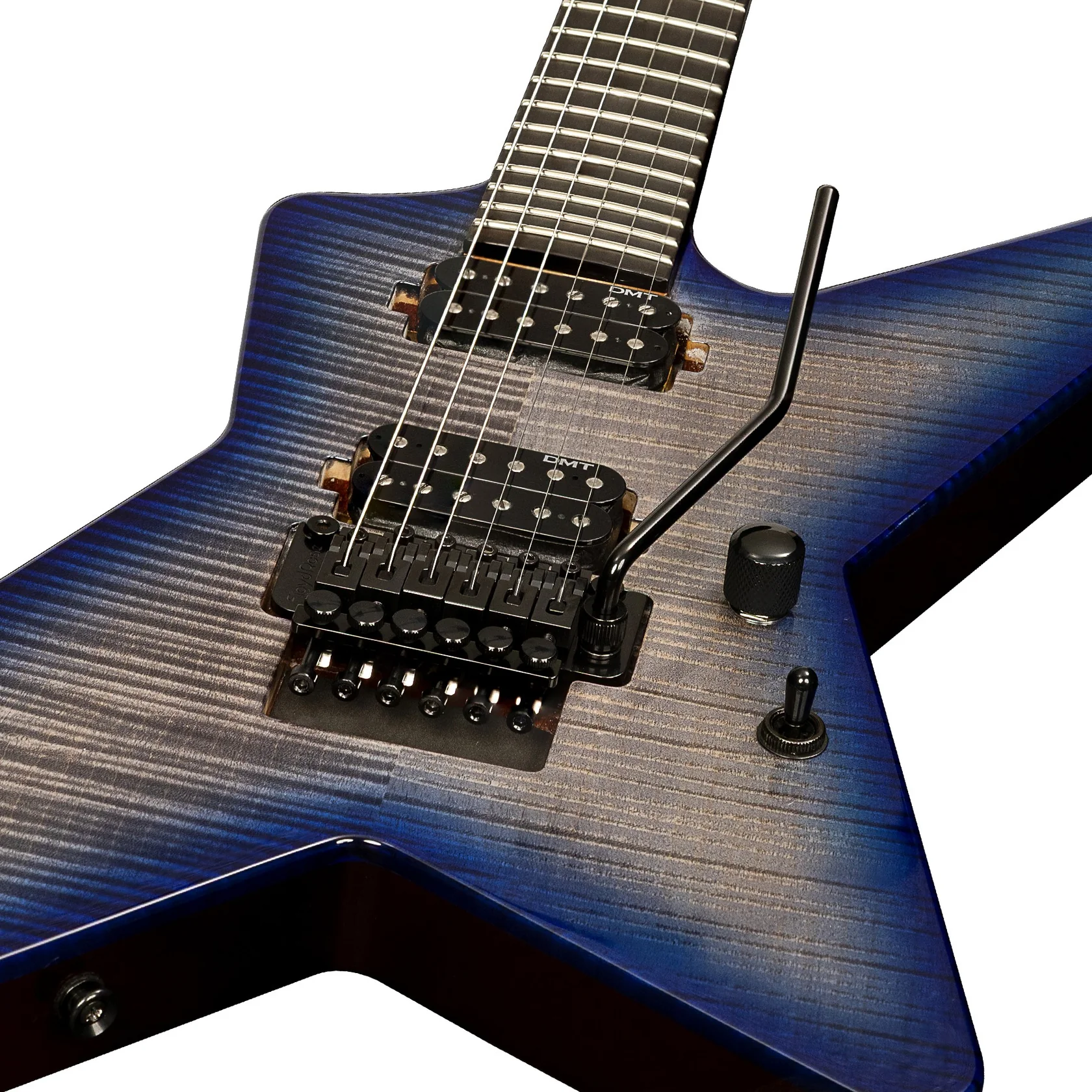 USA Morningstar Flame Top Floyd E-Gitarre
