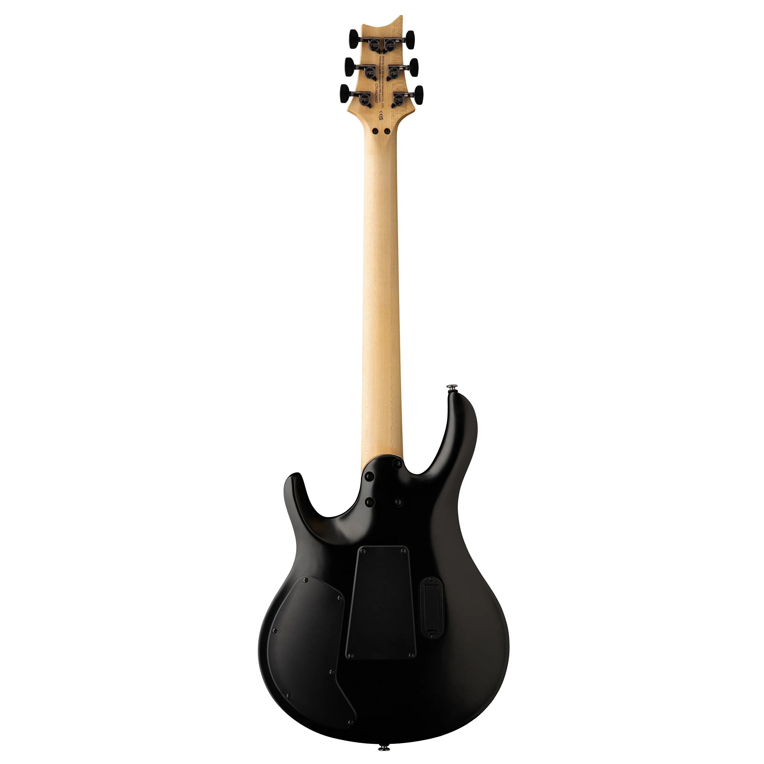 PRS SE Chleo Herman Li Signature Charcoal Purple Burst Hinteransicht