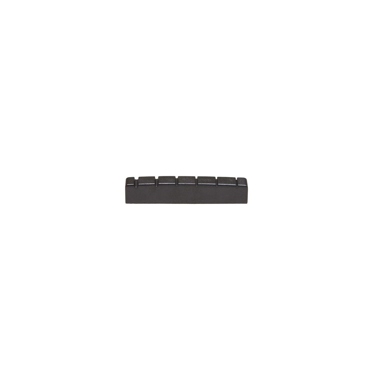 Black TUSQ XL PT-6000-L0 - Slotted Jumbo Guitar Nut (44 mm)