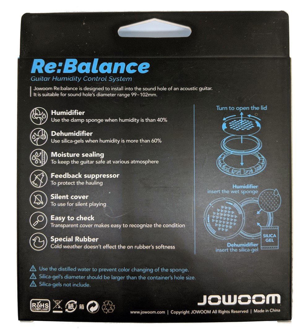 Re:Balance Western Guitar Humidity Control System
