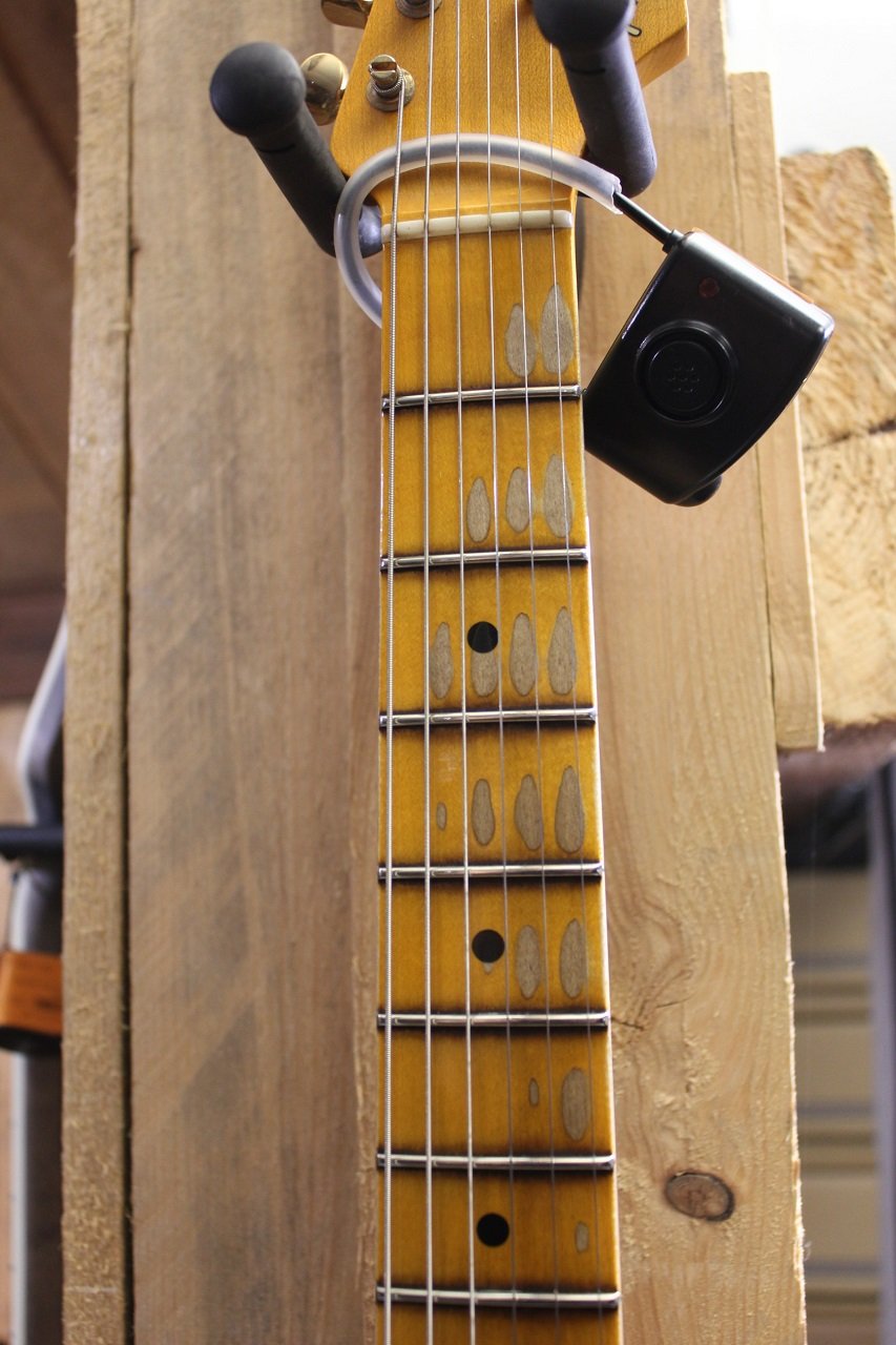 Custom Shop LTD '62 Bone Tone Stratocaster Relic - Faded Aged Daphne Blue
