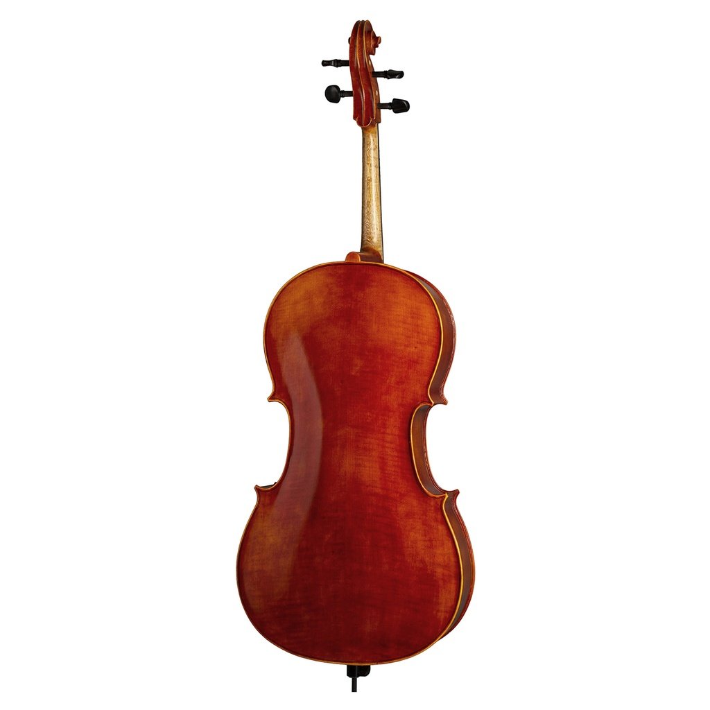 AS-190-C Cellogarnitur 4/4 mit Bogen und Tasche