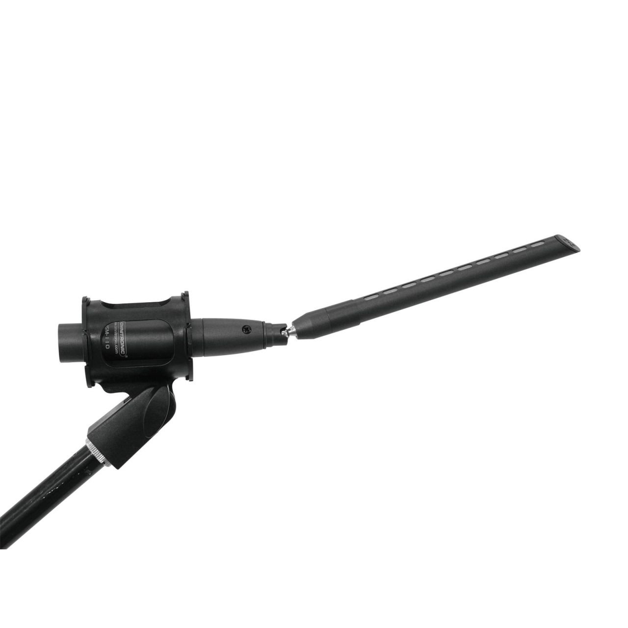 SLIM-01 Mikro-Klemmhalter, schwarz