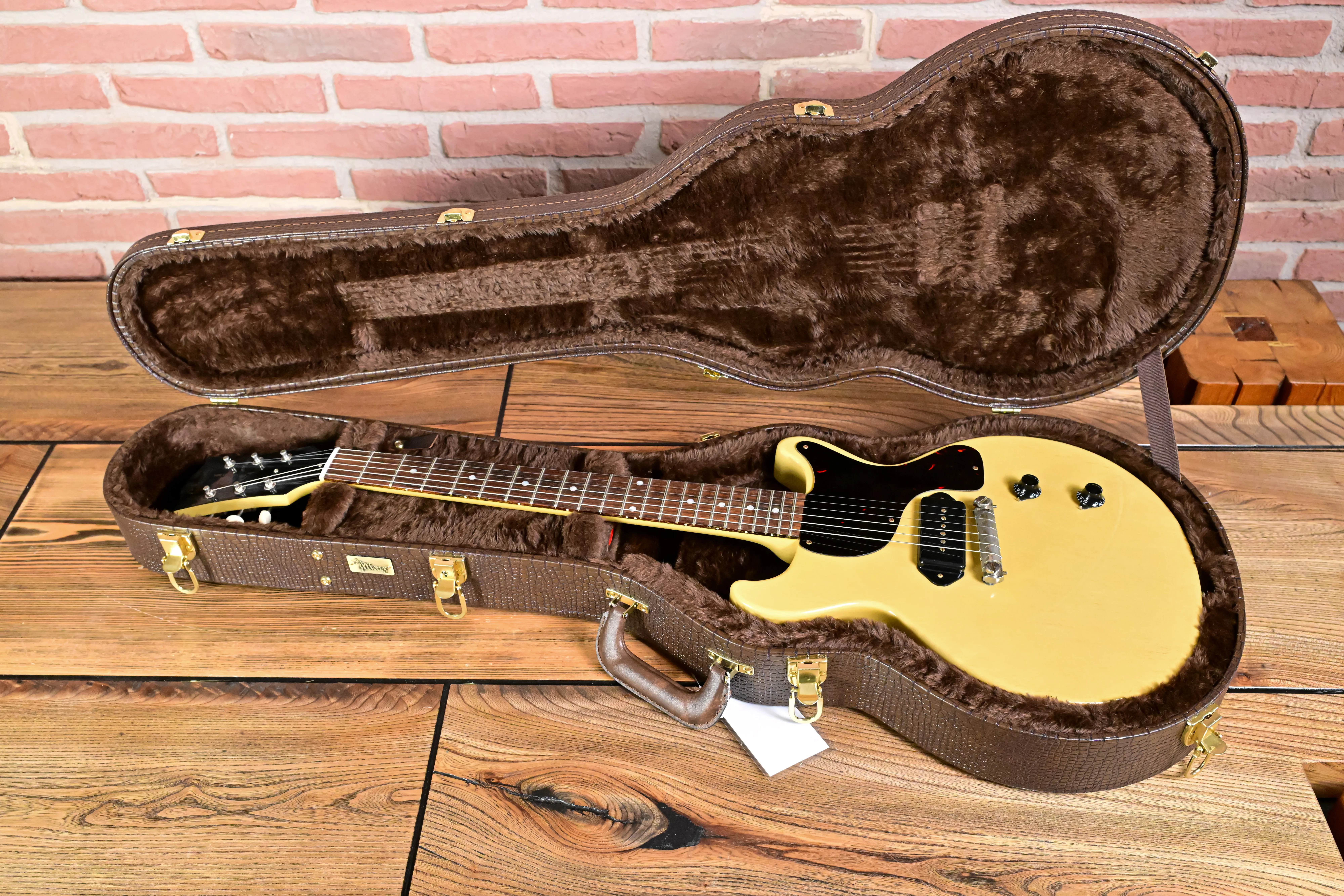 1958 Les Paul Junior Double Cut Reissue VOS TV Yellow