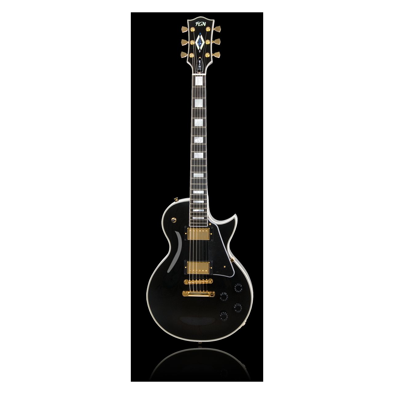 Neo Classic LC20 Deluxe Black Gloss - E-Gitarre
