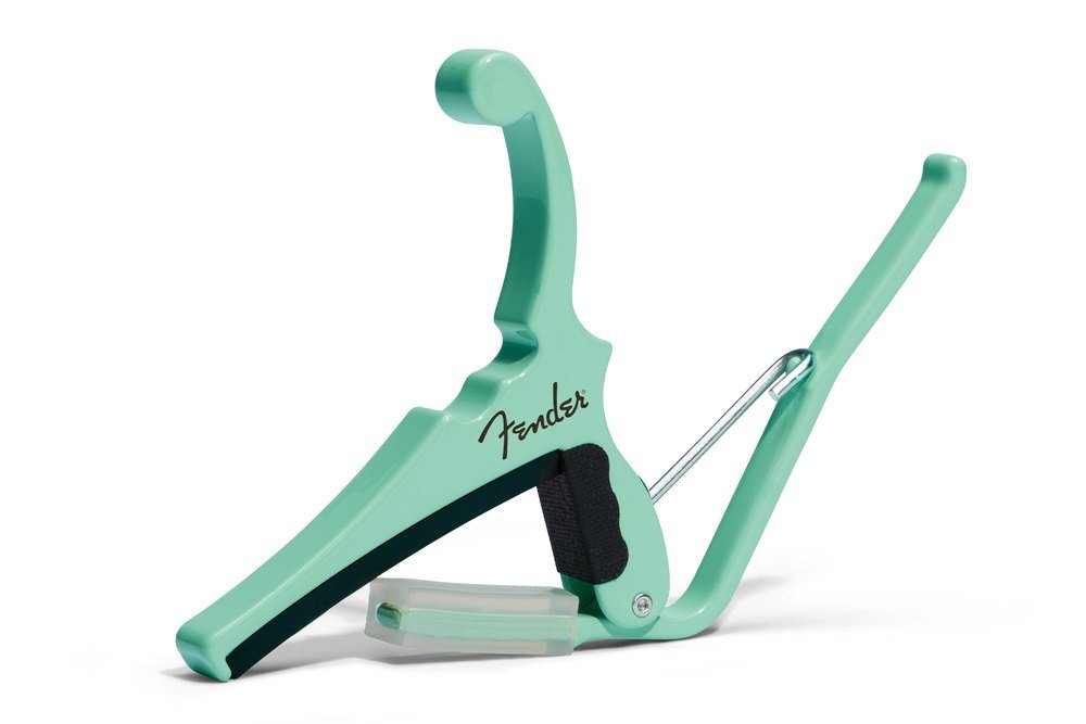 KGEFSGA Fender x Kyser Kapodaster Quick-Change - Surf Green