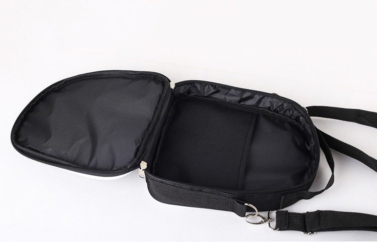 K-BAG Schwarz mit weißem Druck