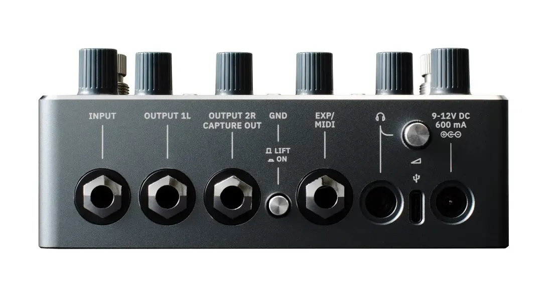 Neural DSP Nano Cortex Instrument Input und Combo Input Ansicht