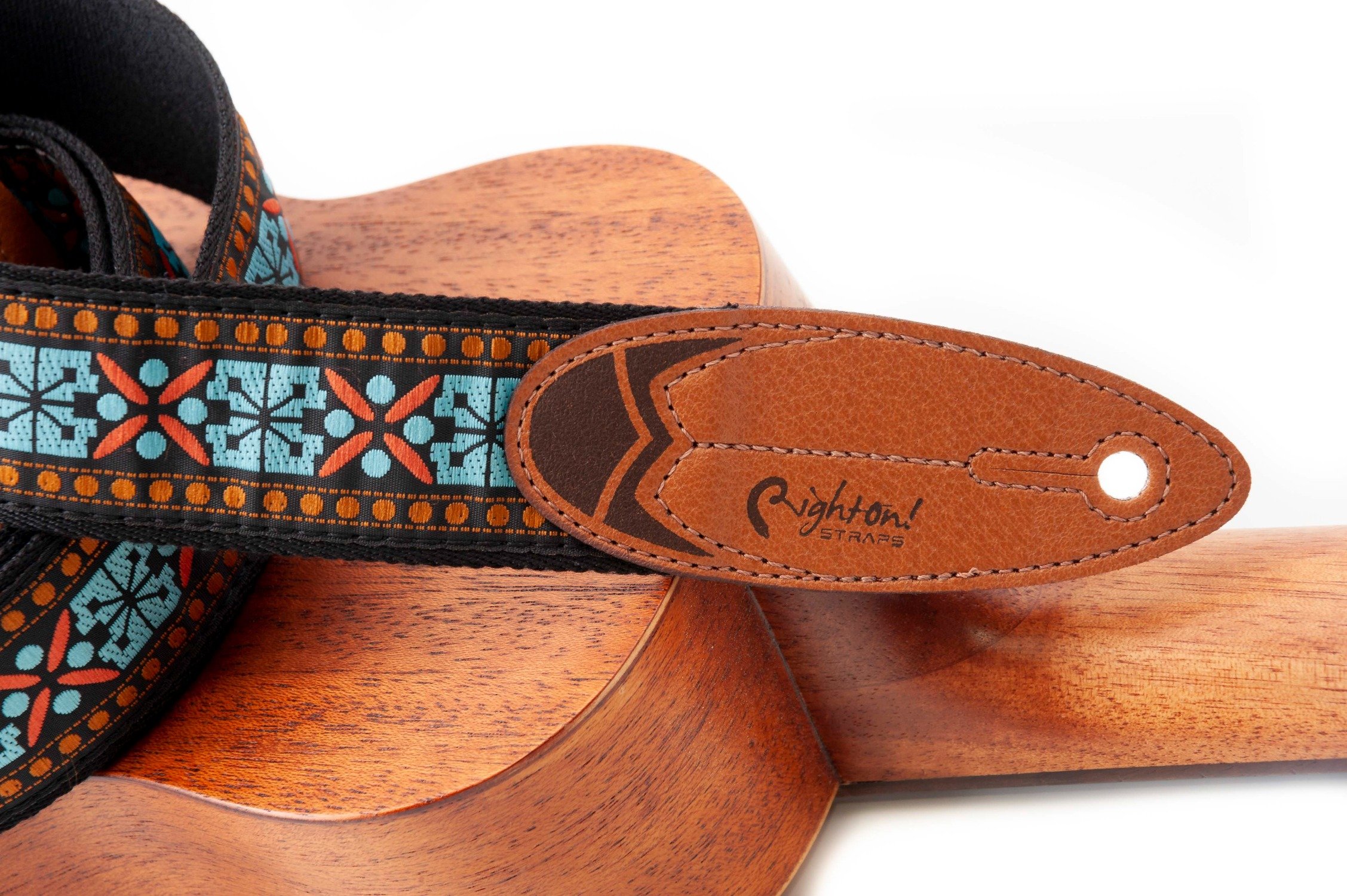 Surf Rider Teal Gitarrengurt