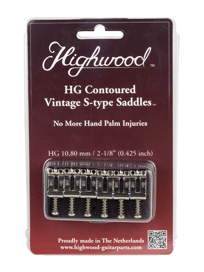 Contoured Vintage S-Style Bridge Saddles 10