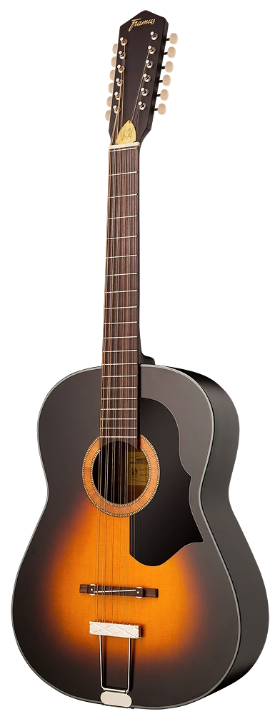 Vintage 05/024 Hootenanny 12-String, Vintage Sunburst Satin,Case